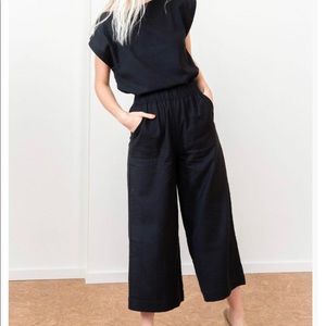 Tribe Alive Everyday Slub Cotton Crop Pant